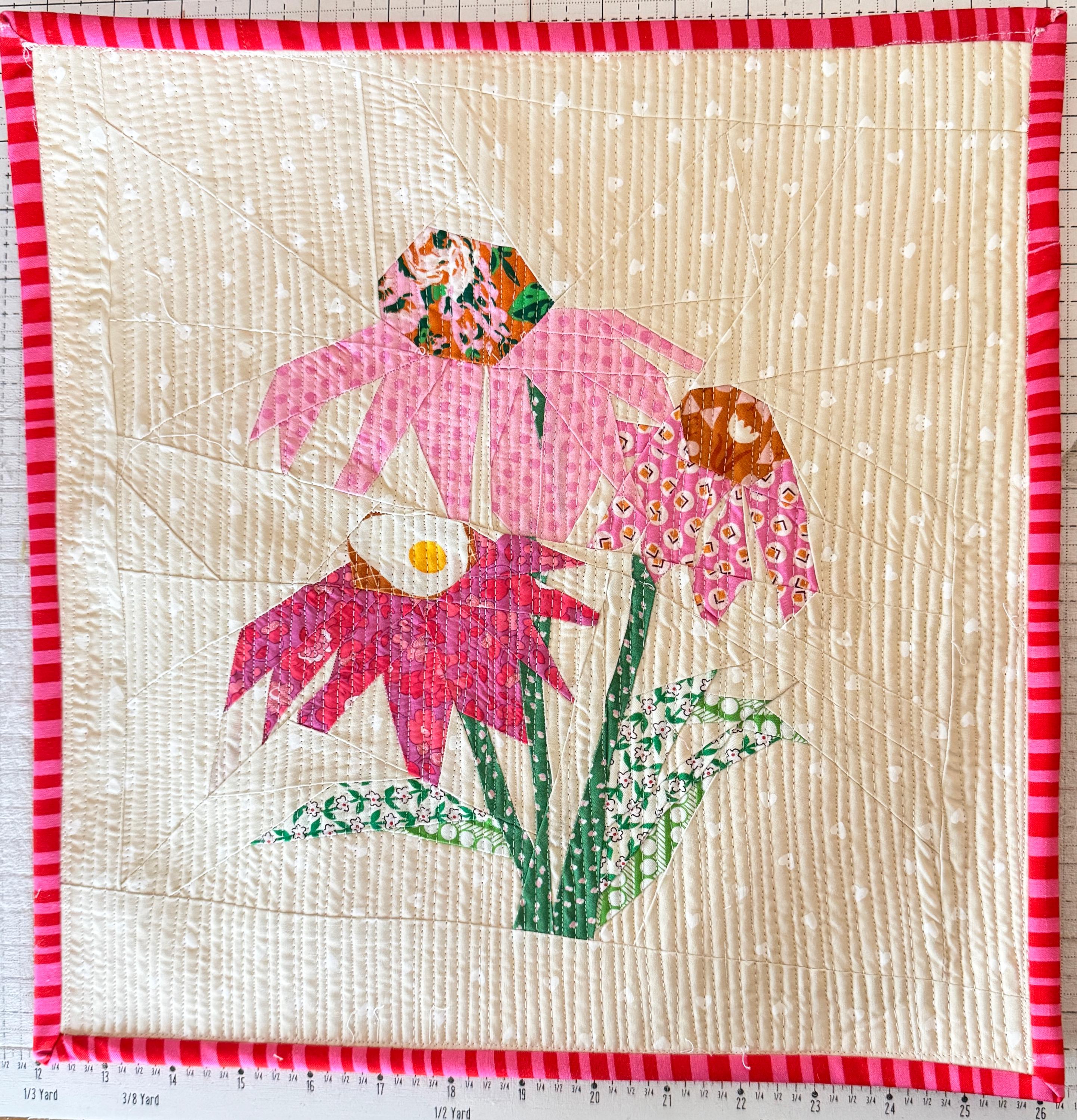 Friendship Flowers Block  PATTERN ONLY | Downloadable Pattern | PDF Quilt Pattern