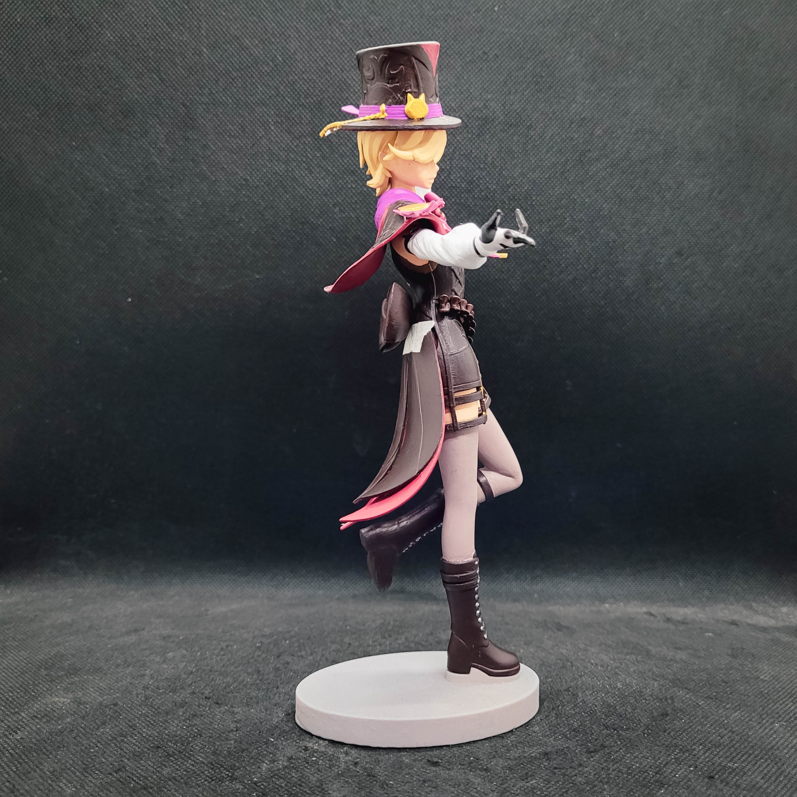 Lyney Genshin Impact 24cm Resin 3D Print Action Figure Etsy Australia