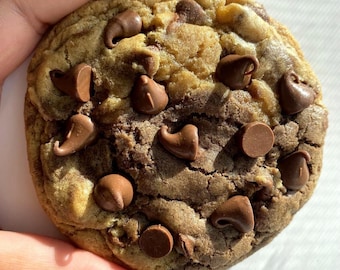 Brookie Cookie | Brownie Cookie Combo | Organic, Handmade Dessert | Soft, Chewy, and Fudgy