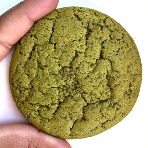 Organic Matcha Cookies – Soft, Earthy, & Naturally Sweet – Made with Real Japanese Matcha – Small Batch, Vegan Friendly Gift Treat