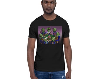 Funny Zombie Graphic Tee, Poker Shirt, Halloween Zombie Shirt, Funny T-Shirt Horror, Scary Zombie Shirt, Zombie Tshirt