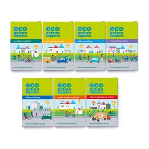eco-actietoppers: een kaartspel