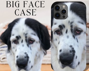 Customizable Phone Pet Case Add Your Dog Face to Your Phone Case Custom Artwork Phone Cases Using Your Dog or Cat