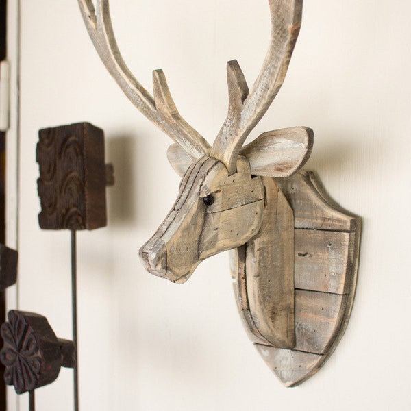 Deer Head Wall Mount - Etsy