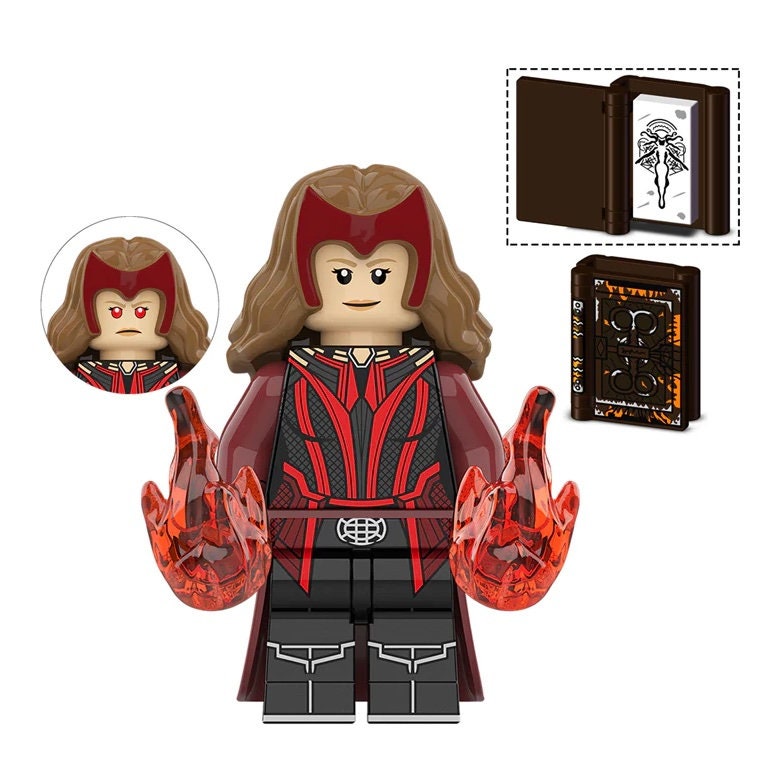 Lego Scarlet Witch Decals