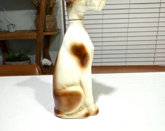 Terrier Porcelain Decanter - Vintage Rare