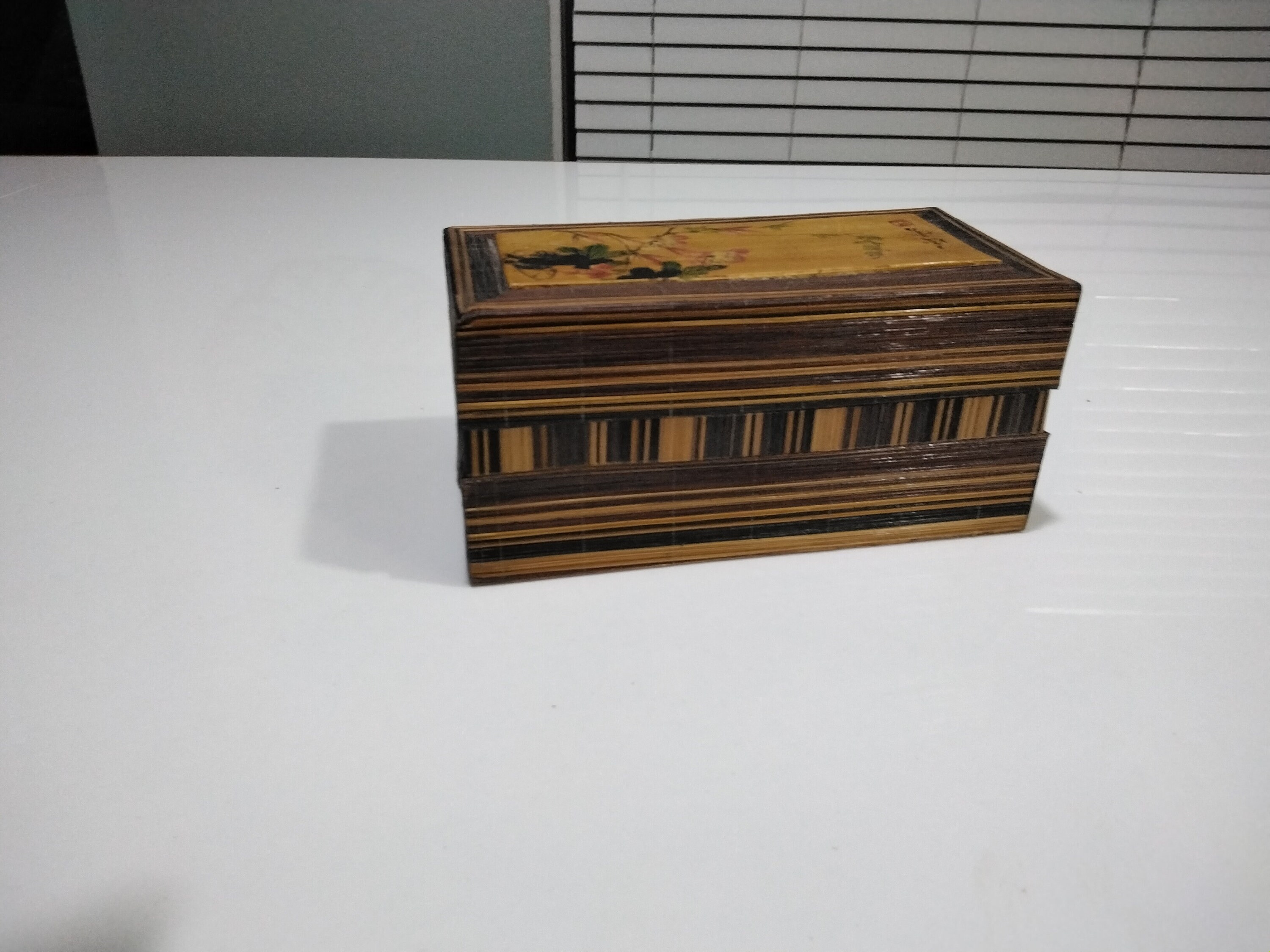 Oriental Cardboard Storage Box - Vintage Rare Find. - Etsy
