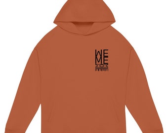 Sweat à capuche oversize MeWe