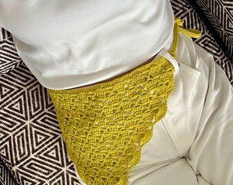 Handmade Crochet Bandana, Special Gift Ideas for Her