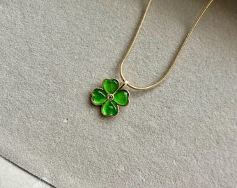 Lucky Clover Necklace – Mother’s Day Gift for Her