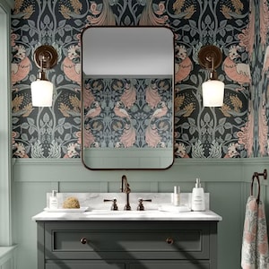 william morris wallpaper, william morris wallpaper peel and stick, vintage wallpaper peel and stick,