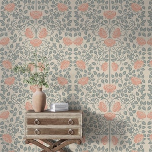 william morris wallpaper, william morris wallpaper peel and stick, vintage wallpaper peel and stick,