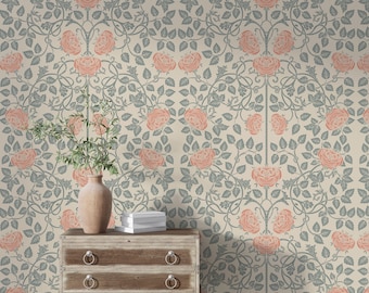 william morris wallpaper, william morris wallpaper peel and stick, vintage wallpaper peel and stick,