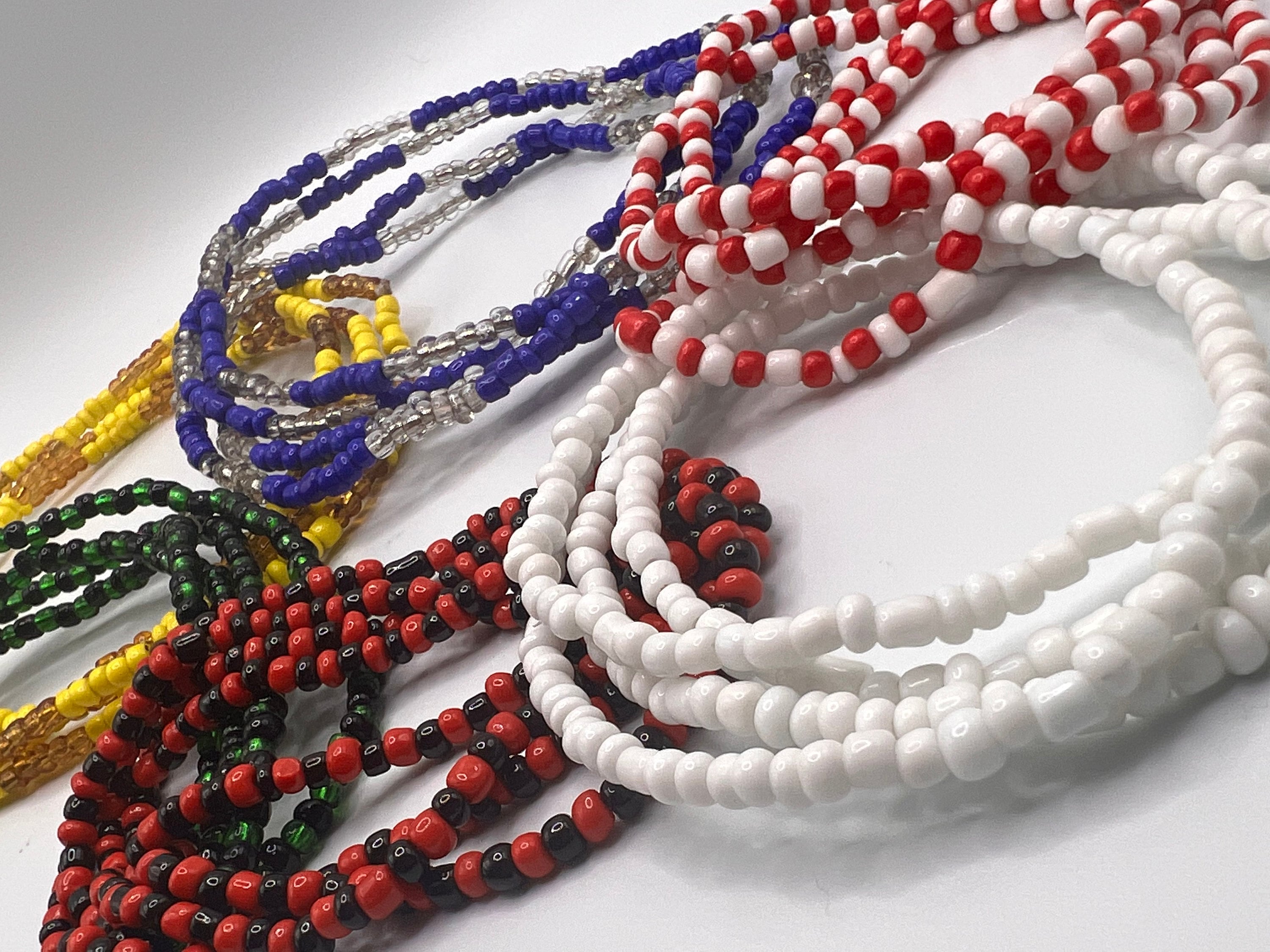 SANTERIA Bead Necklaces/elekes/ Collares, Set of 7 -  Finland