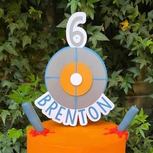 Target Cake Topper