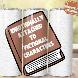 Book Lover 20 oz Skinny Tumbler Sublimation Design Digital Download PNG Book Tumbler Gift Book Lover png Book Reader Tumbler Booktok