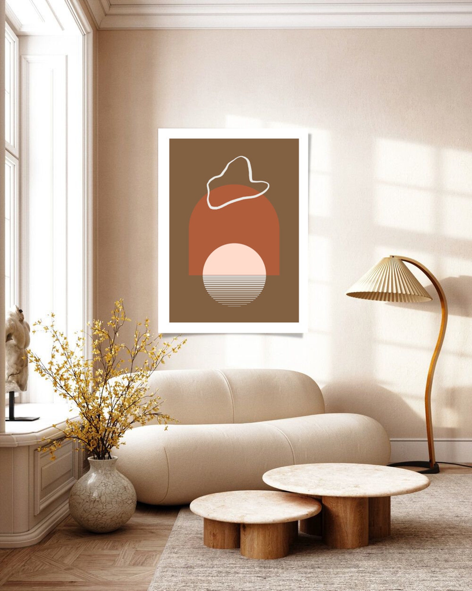 Earth Tone Wall Art, Earth Tone Printable, Terracotta Prints, Boho ...