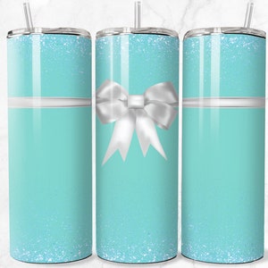 Teal Blue 20 oz Skinny Tumbler Sublimation Design Digital Download Teal Tumbler Wrap png Teal Blue Gift Teal Glitter Tumbler Wedding Tumbler