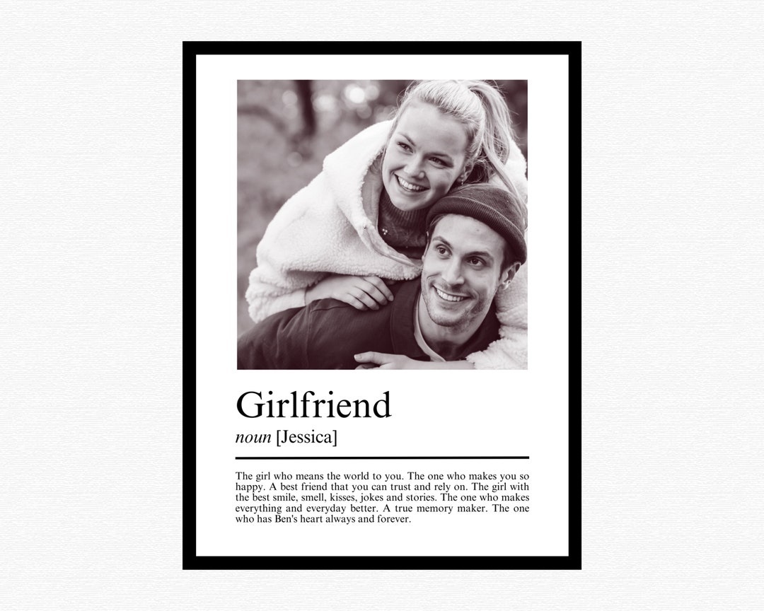 Loved One Definition Print Personalisiert Geschenkidee Jeder Anlass Freund Freundin Meine Person