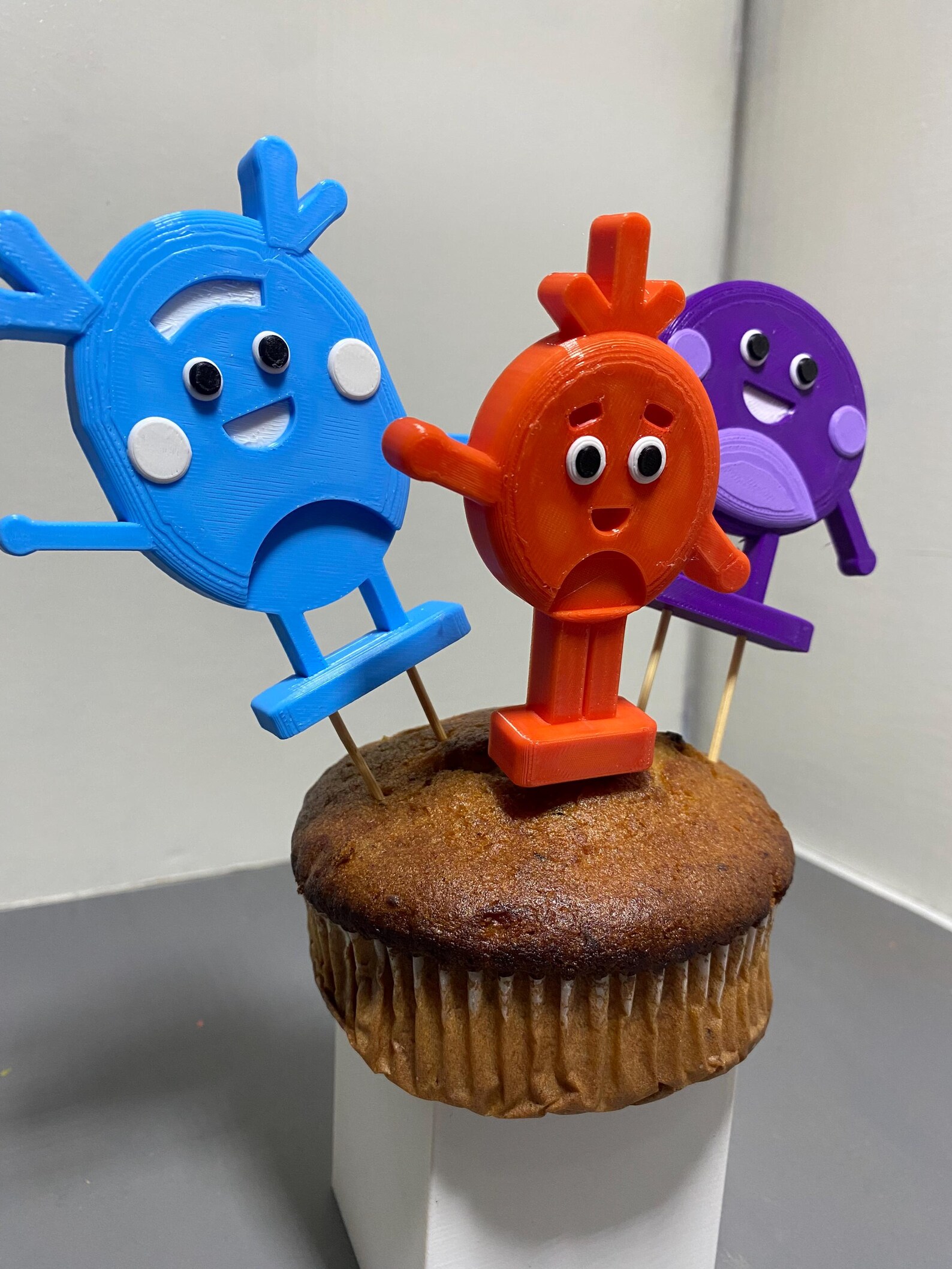 Bumble Nums Cake Toppers: Grumble, Humble, Stumble - Etsy