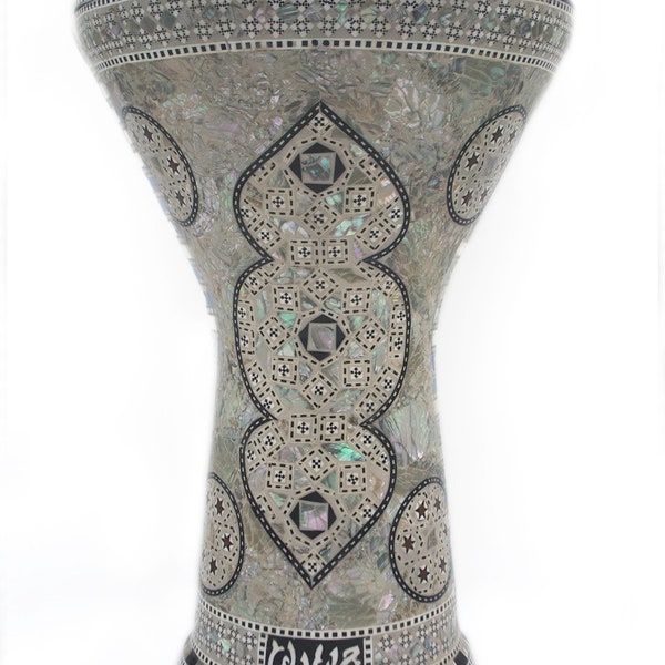 Gawharet El Fan 15.5" Darbuka Traditional Circle & Spades design