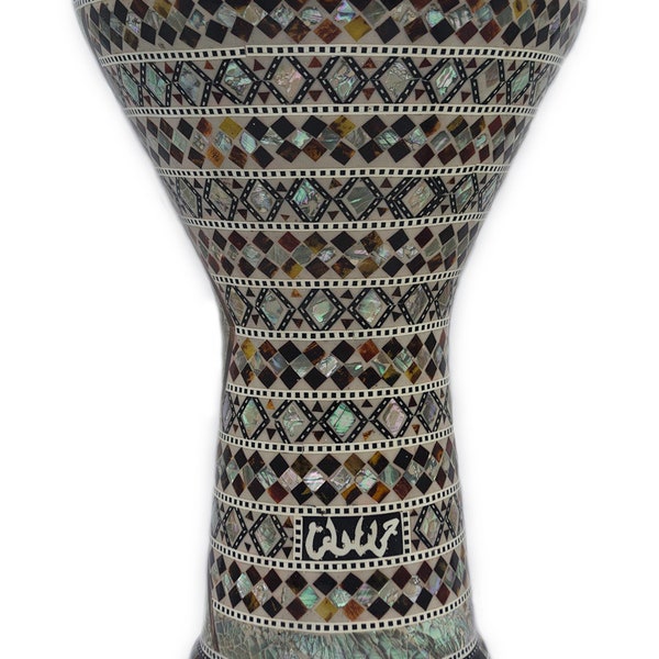 Gawharet El Fan 15.5" Darbuka Geometric Diamond Design