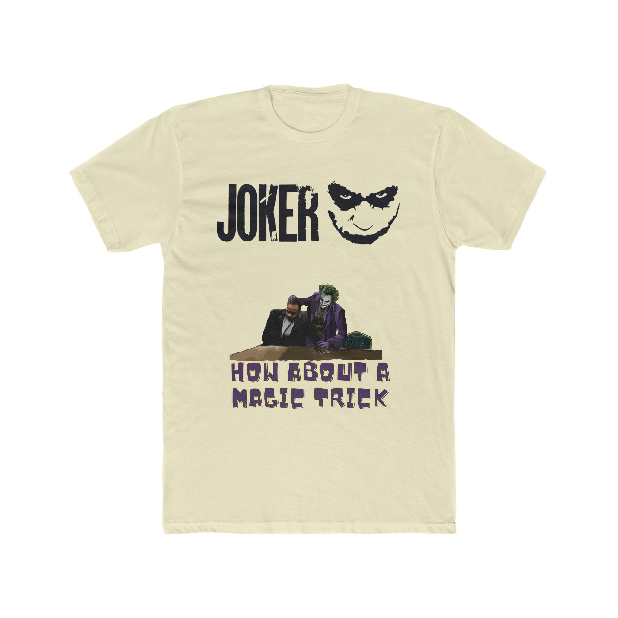 How About a Magic Trick Dark Knight the Joker Scene Tee - Etsy