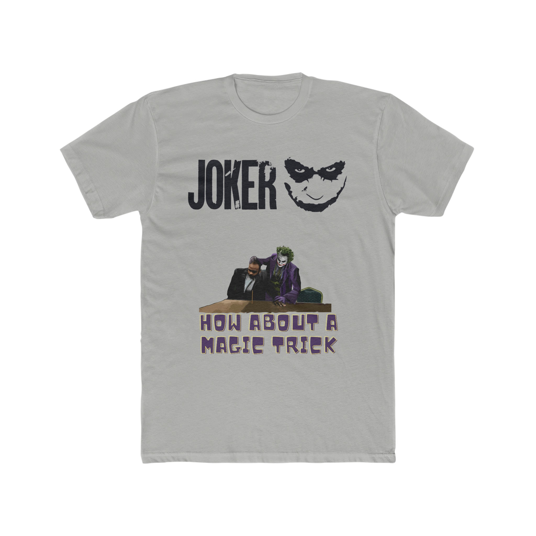 How About a Magic Trick Dark Knight the Joker Scene Tee - Etsy