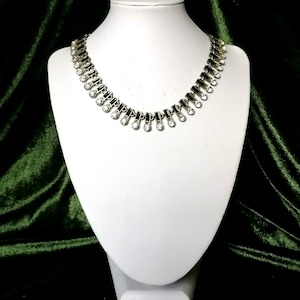 Vintage Egyptian Revival Costume Collar Bib Necklace