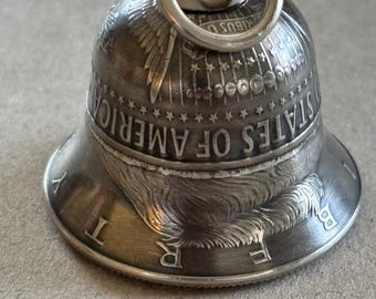 Kennedy half dollar coin bell, clad coins (1971-present)