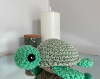 Tortue de mer au crochet