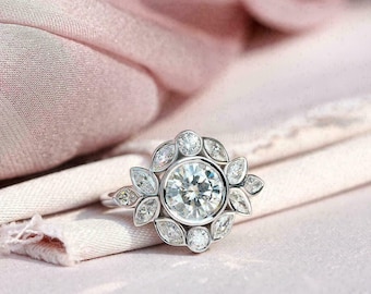 BAGUE T55 en RUBIS du Cachemire 12 x 16 mm 9 gr et argent 925