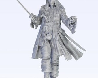 3d Jack Sparrow Stl - Etsy