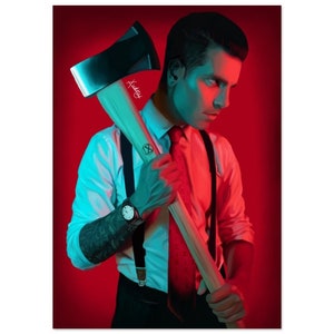 Horrorwood II - A4 (8.2 x 11.6&quot;) - Spencer Charnas Painting