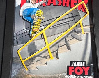 Arte mural de skate - Portada emergente de Thrasher - Jamie Foy