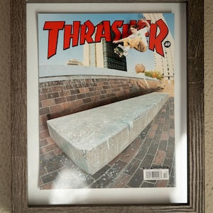 Skateboarding Wall Art - Thrasher Pop Out Cover - Tristan Funkhouser (Tfunk) China Banks