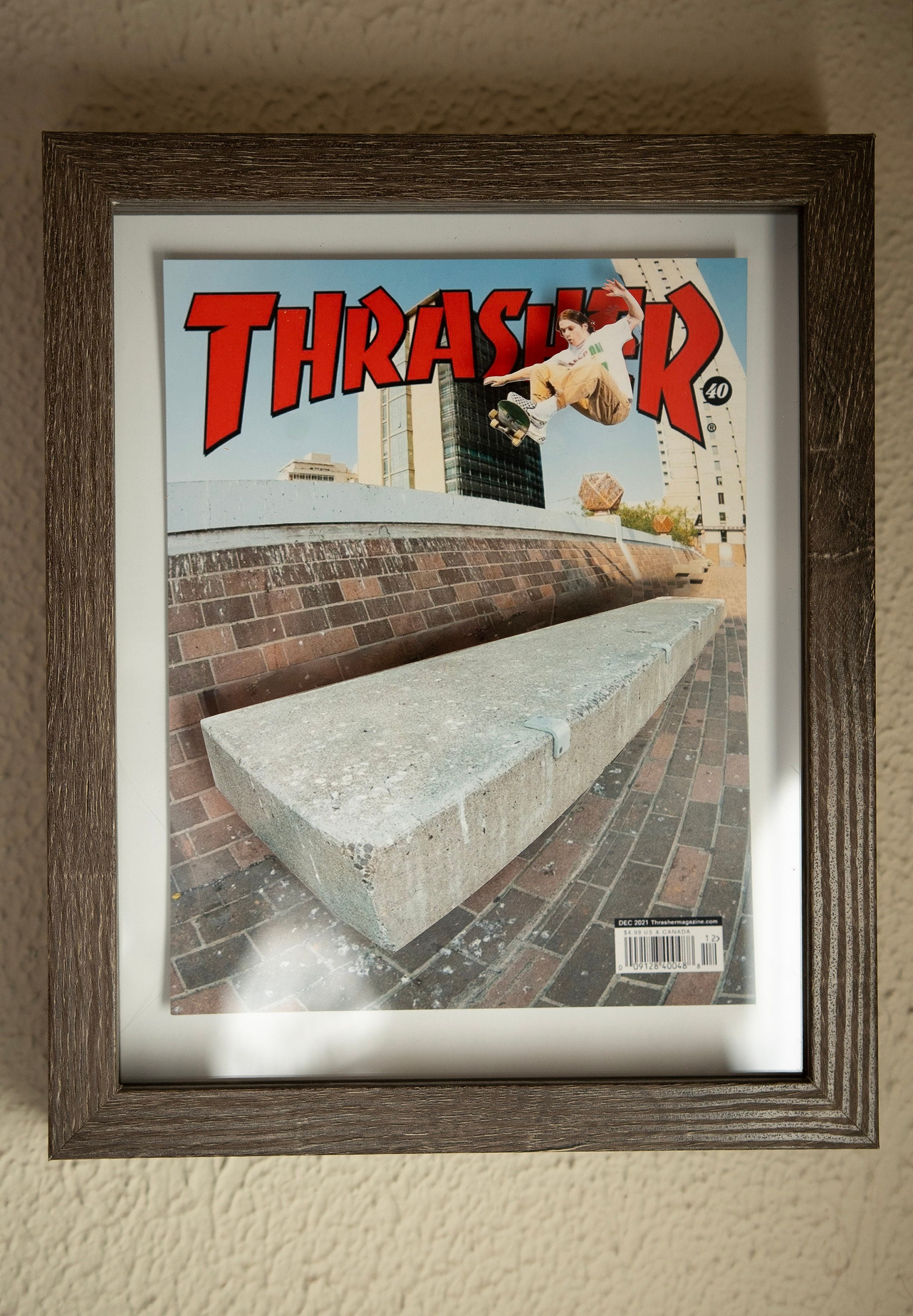 Skateboarding Wall Art - Thrasher Pop Out Cover - Tristan