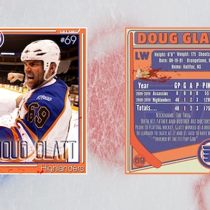 Goon Movie Doug Glatt Hockey Trading Card - Sean William Scott - High Stick Hockey Cards
