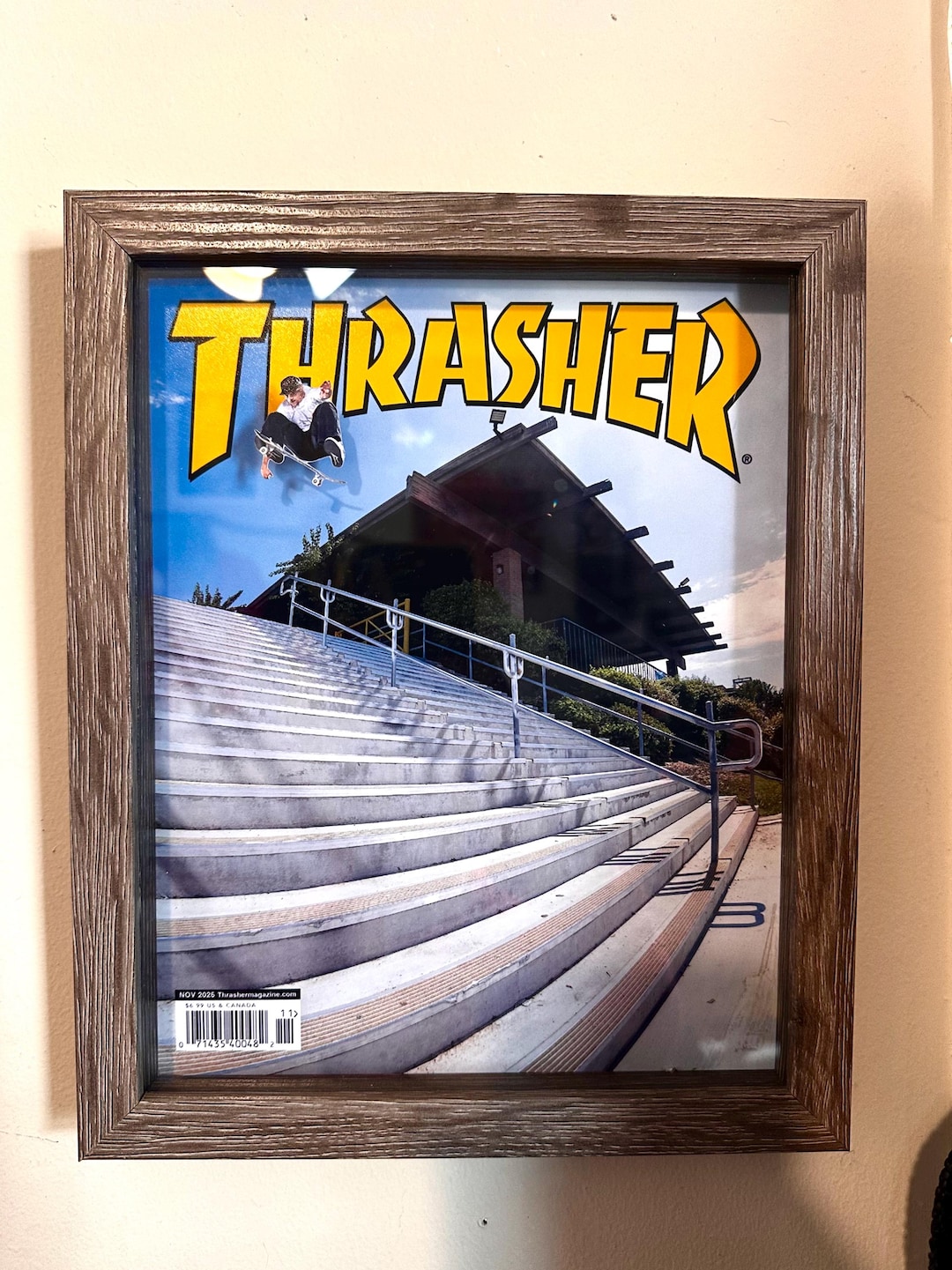 Skateboarding Wall Art - Thrasher Cover Pop Out - Chris Joslin El