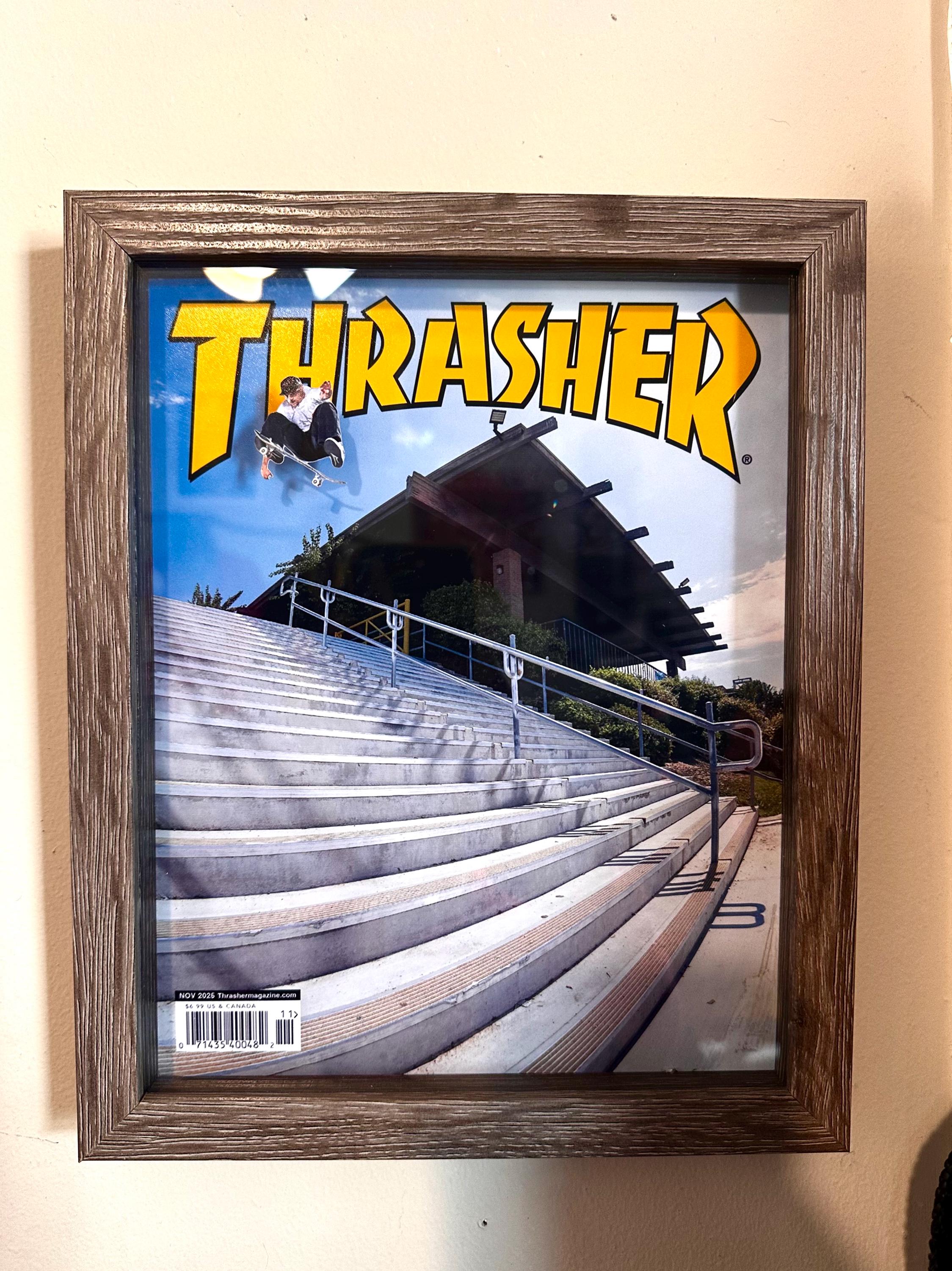 Skateboarding Wall Art - Thrasher Cover Pop Out - Chris Joslin El