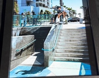 Arte mural de skate - Portada emergente de Thrasher - Nyjah Huston