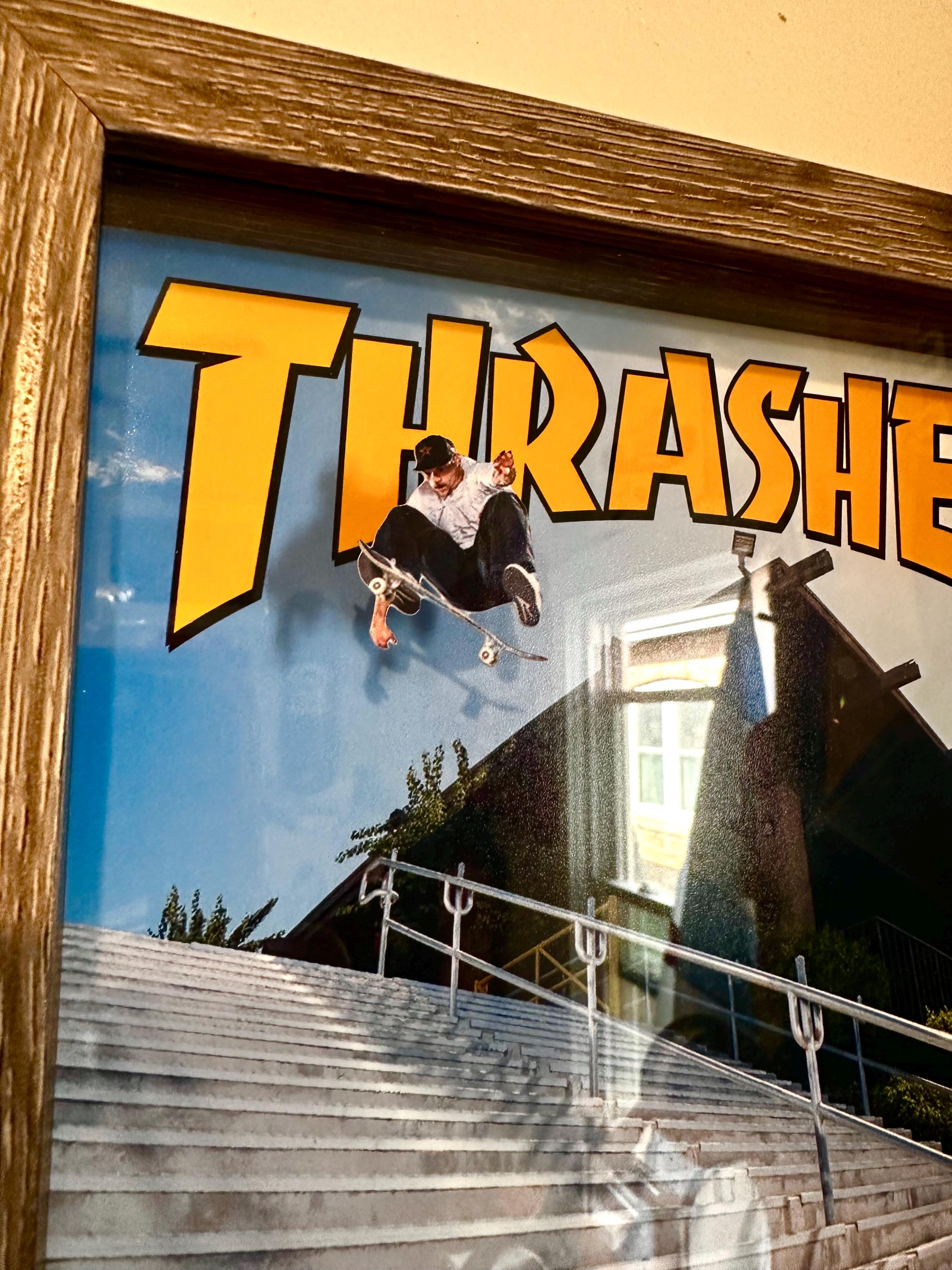 Skateboarding Wall Art - Thrasher Cover Pop Out - Chris Joslin El