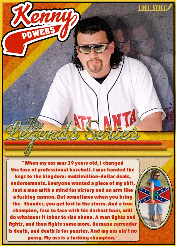 Kenny Powers Churros Card - Eastbound & Down