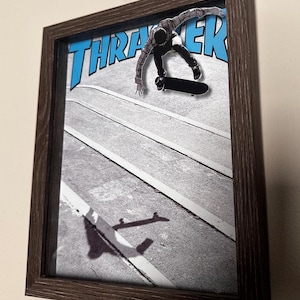 Skateboarding Wall Art - Thrasher Cover Pop Out - Andrew Reynolds