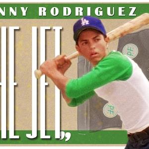 Benny The Jet Rodriguez - Il film Sandlot - Carte da hockey con bastone alto