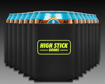 Produtos gráficos personalizados Koozie Cozie High Stick
