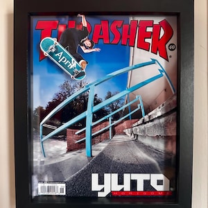 Skateboarding Wall Art - Thrasher Cover Pop Out - Yuto Horigome