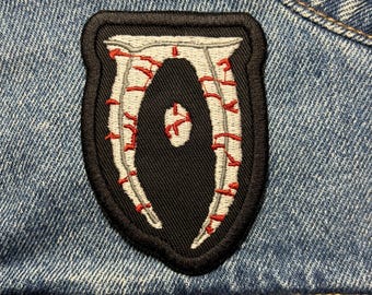 Oblivion Aufnäher / Patch. Gaming Inspirierte Patches. Eisen auf Rückseite.
