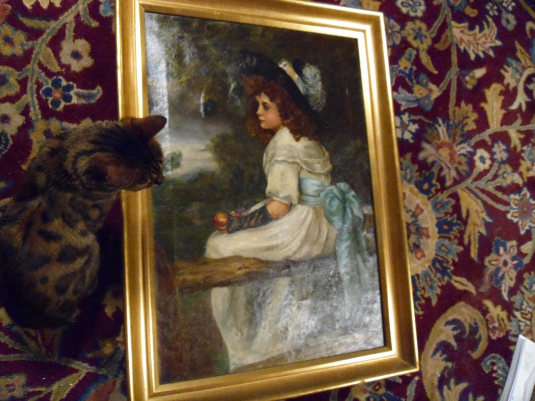Antique Signed Oil Painting Gold Wood Frame HOMER WINSLOW Hand Etsy