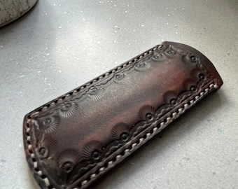 Hand Tooled Leather pouch | EDC Carry